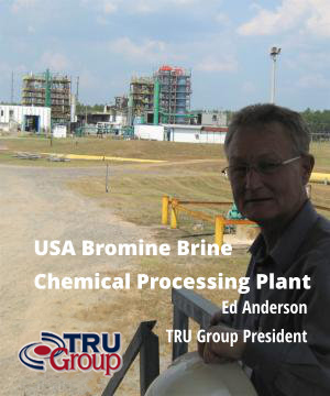 Bromine Brine processing to Bromide Chemicals TRU Group consultancy bromine 