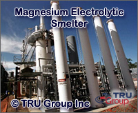 TRU Group electrolytic magnesium-smelter