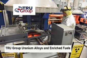 tru group uranium alloy medical isotopes USA Europe