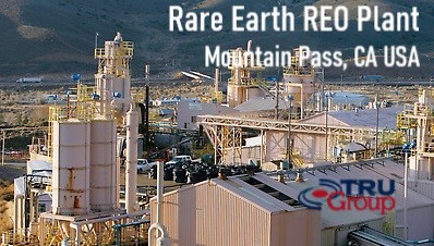 TRU Group Rare Earth Consultants Molycorp Process USA